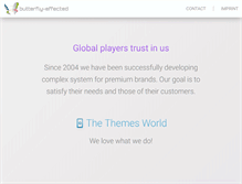 Tablet Screenshot of butterfly-effected.de